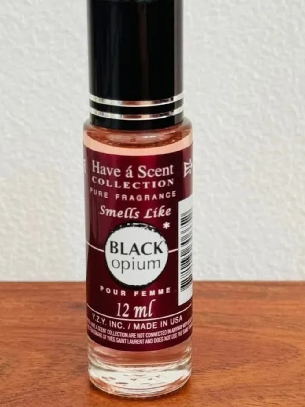 Black Opium Roll-On Fragrance - Burgundy